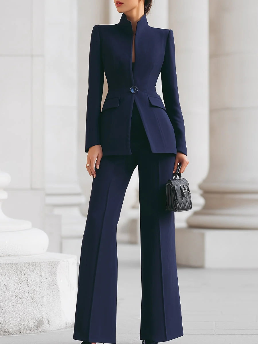 ADRIELLE | ELEGANTE CONJUNTO DE BLAZER Y PANTALÓN