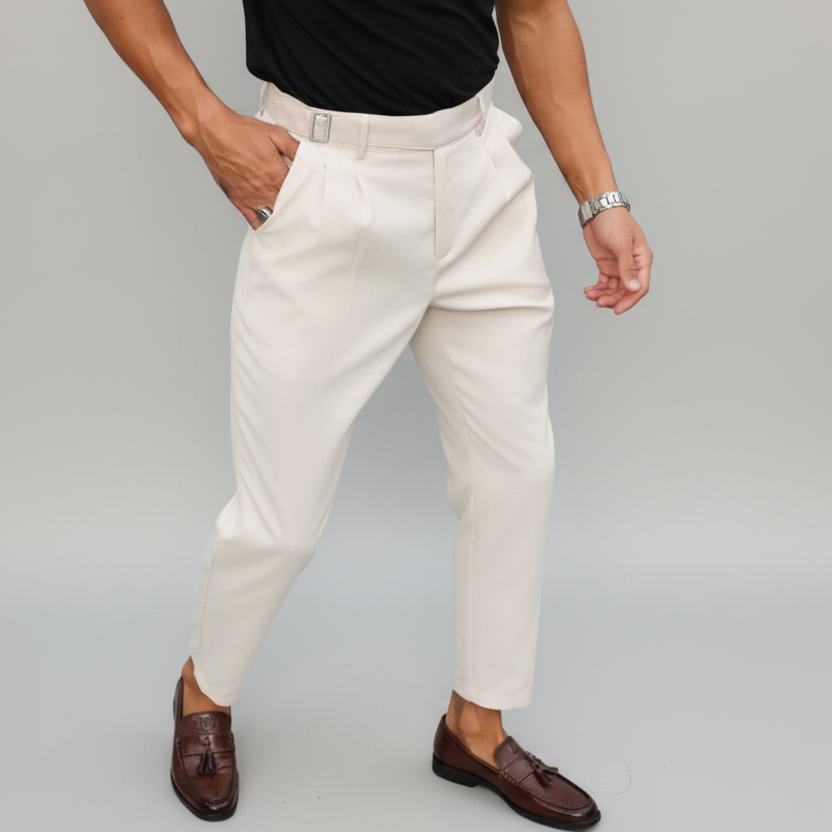 Pantalon casual minimalista