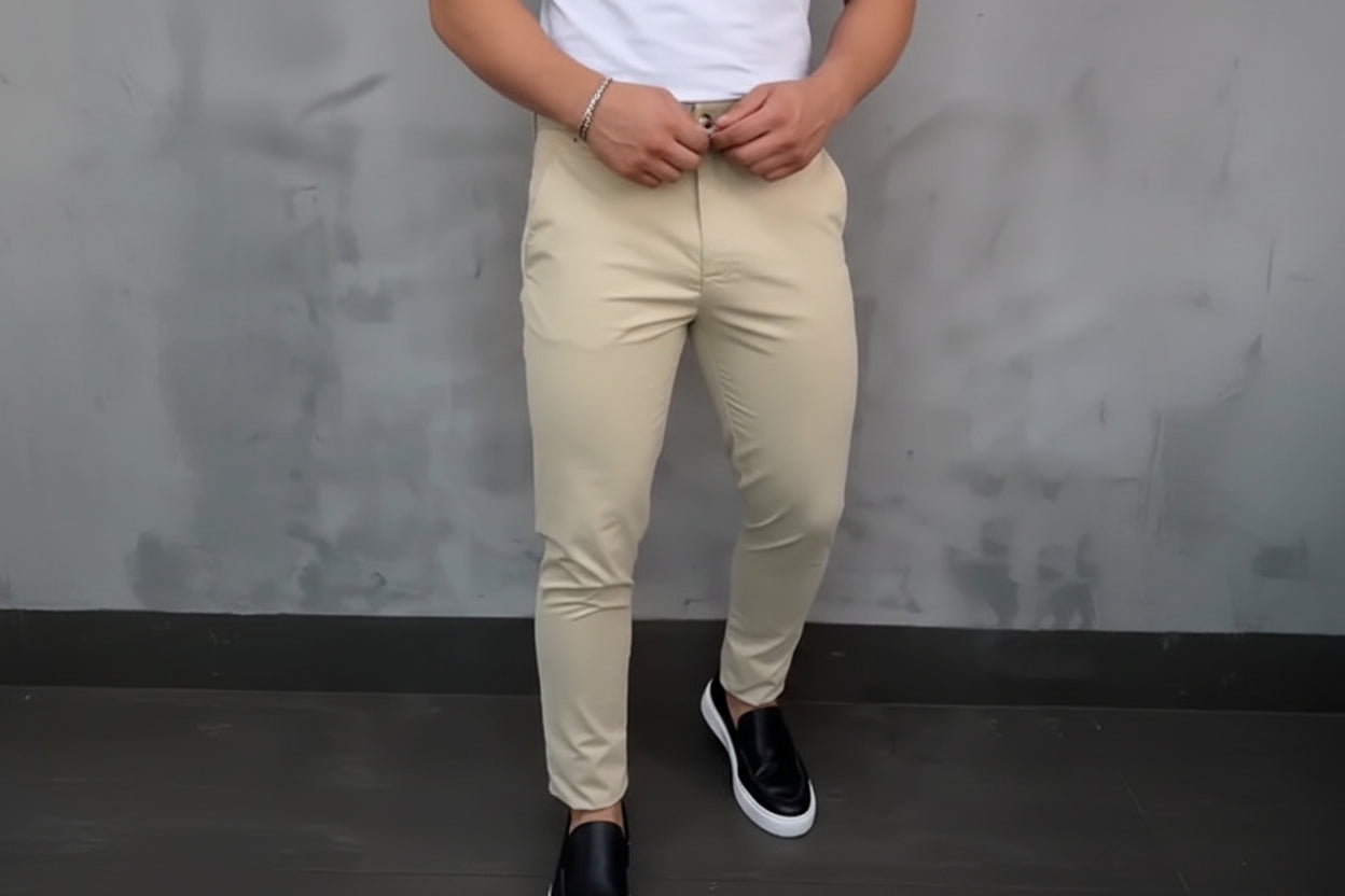 Tommaso | Pantalones Slim Fit de Stretch para Hombre