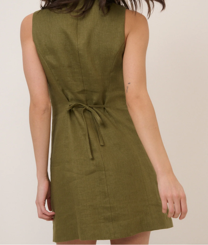 Mini vestido de Botones
