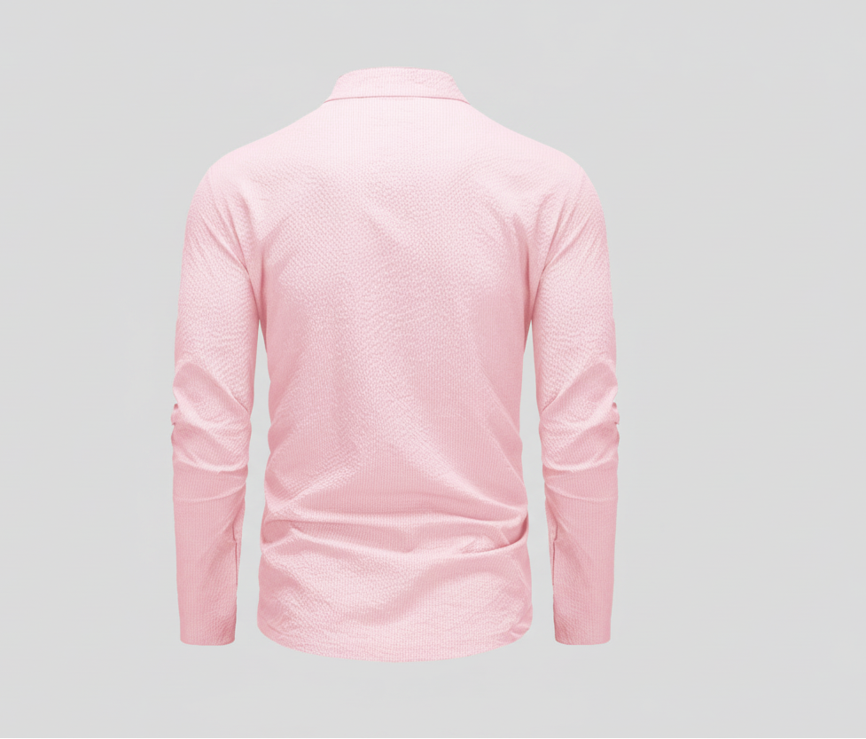 Camisa rosada casual