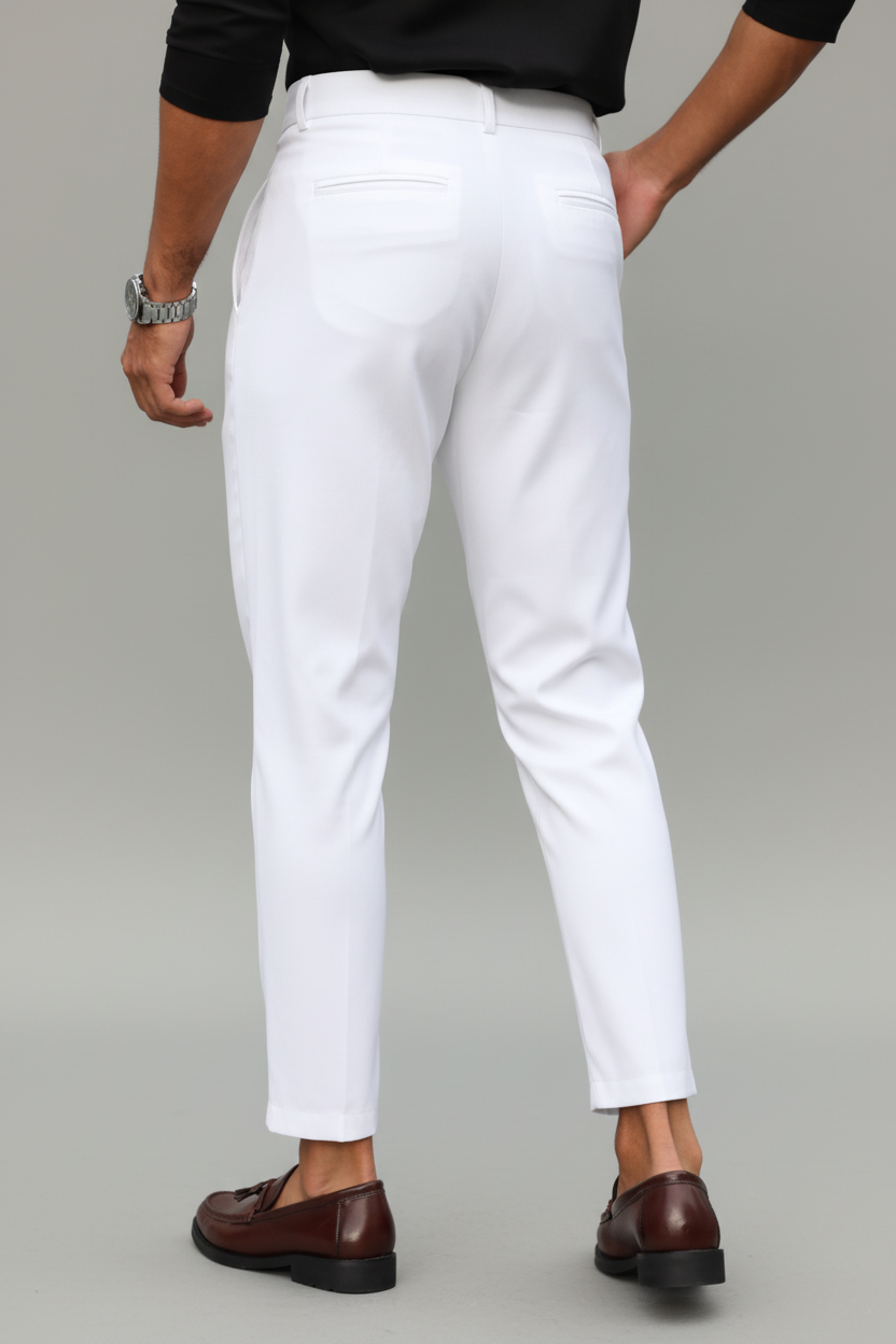 Pantalon casual minimalista