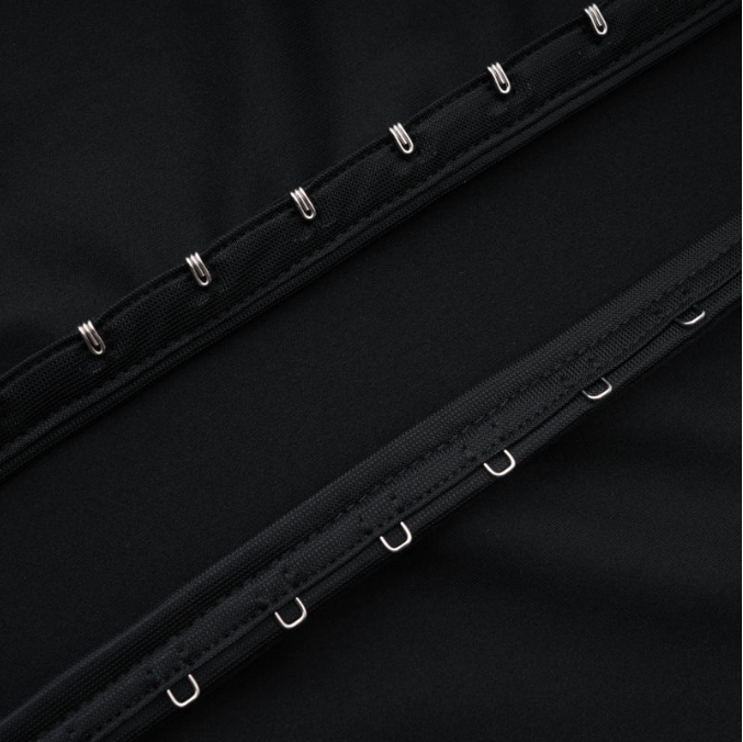 Vestido negro largo Alexand